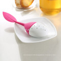 Silicone tea leaf strainer